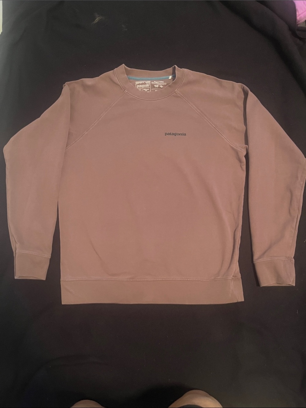 Patagonia Men's Crewneck Sweatshirt in Brown Size M